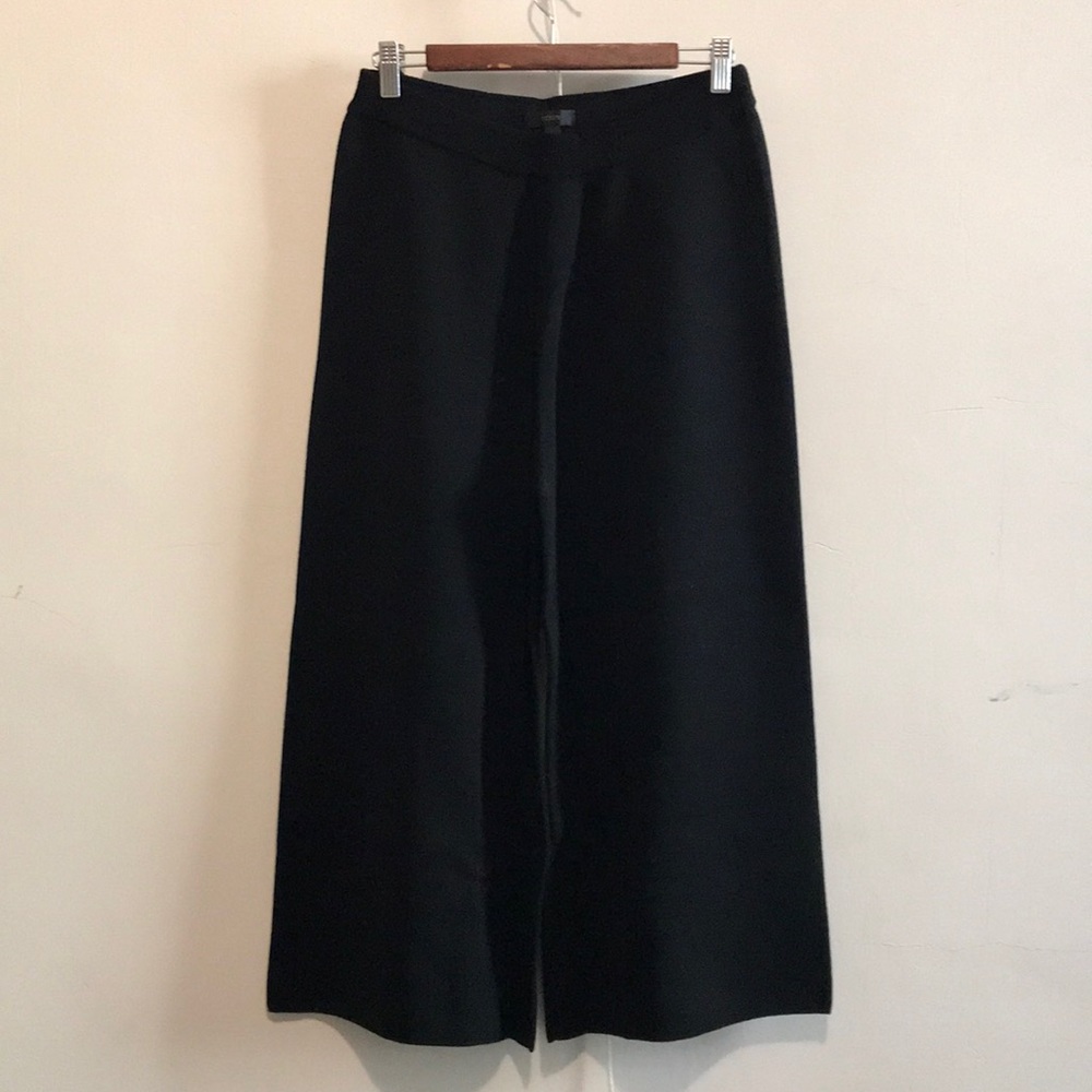 J Crew Wideleg Knit Cropped Culottes